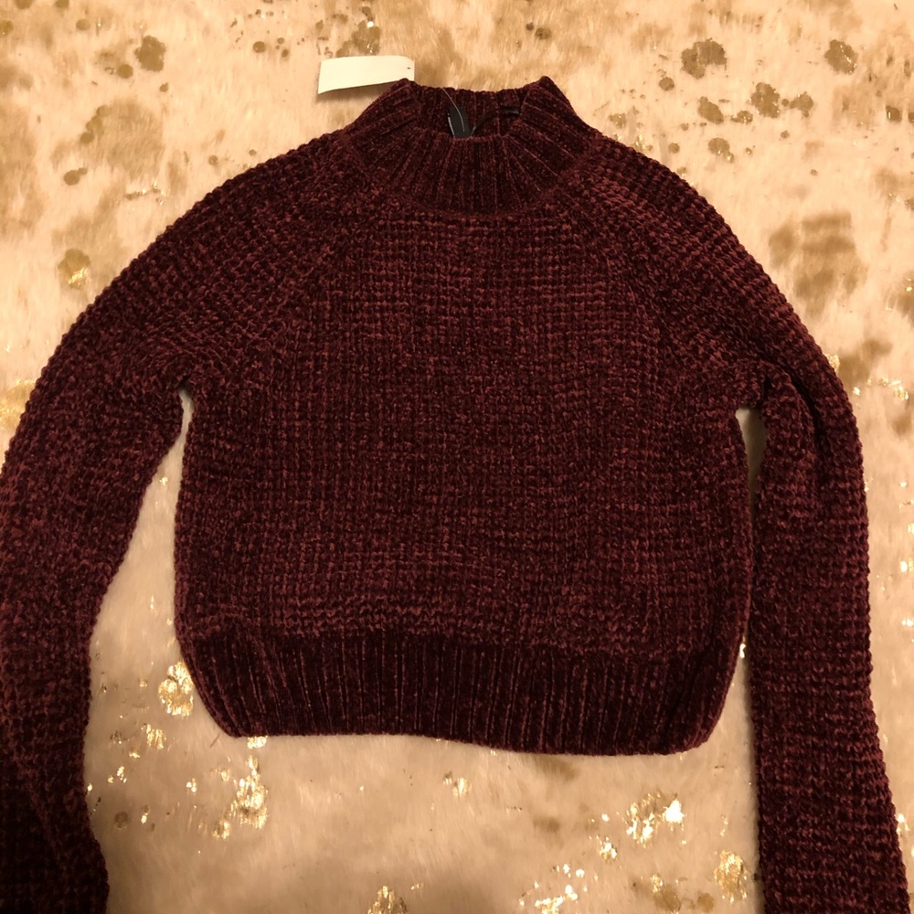 Chenille sweater
